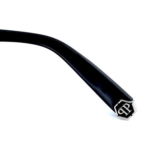 NEW!!! PHILIPP PLEIN Sunglasses Plein Crystal Lux SPP031S Col.0700 Authentic - Picture 12 of 13